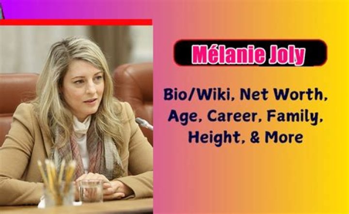 Exploring Mélanie Joly's Net Worth: What We Know About Her Financial Standing