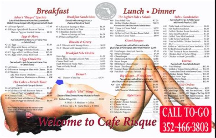 Exploring the Cafe Risque Menu: A Fresh Look at Delicious Choices