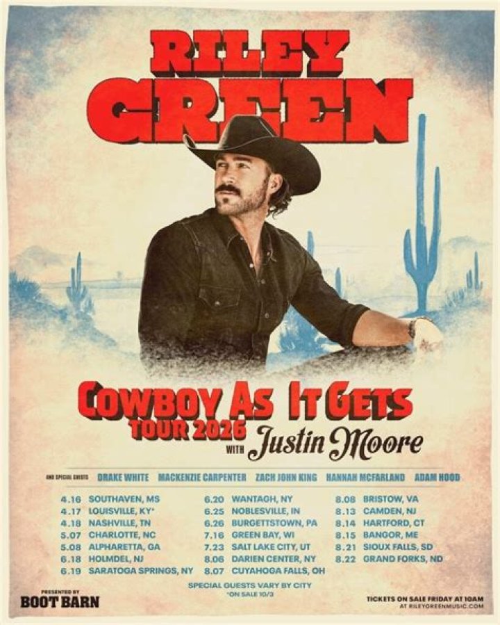 Riley Green: Charting a Course in Country Music